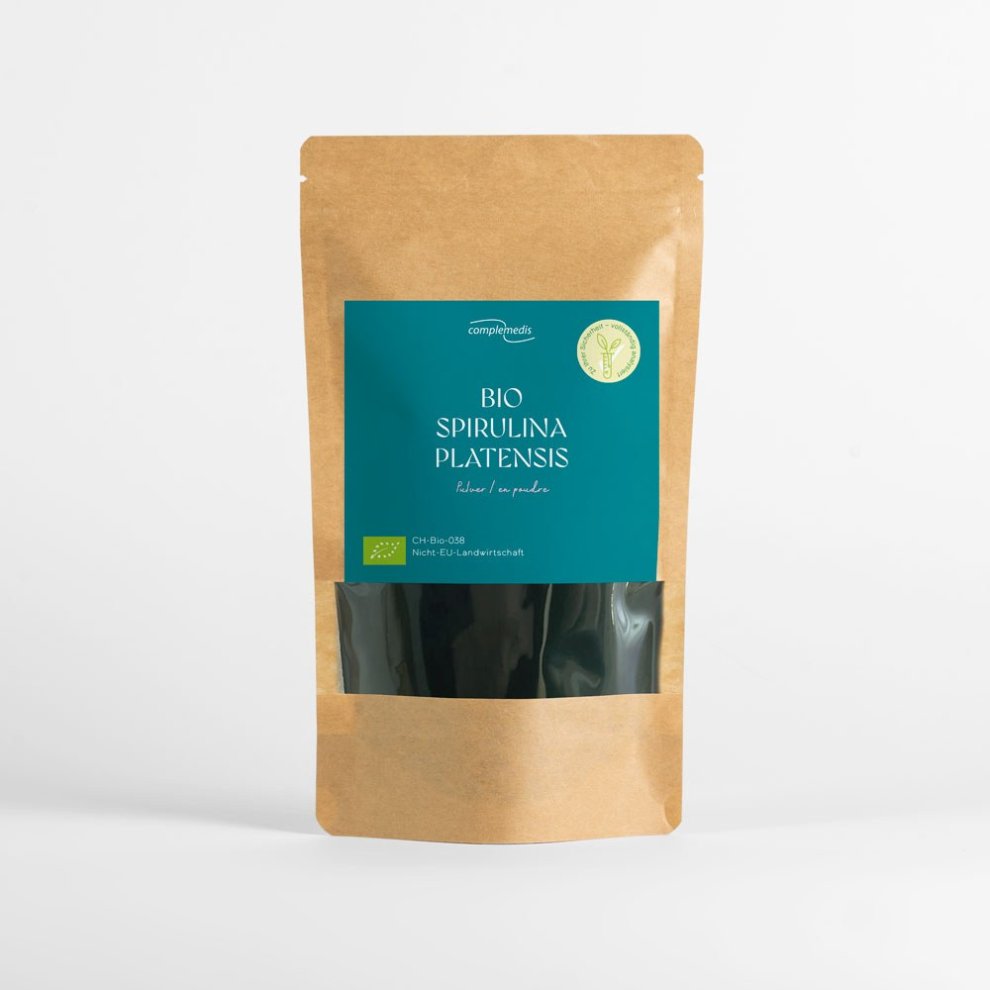 Spirulina pulver verpackung